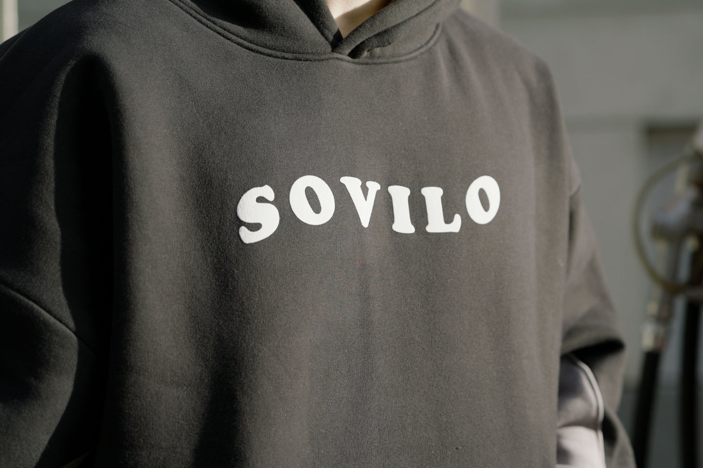 DAY ONE two-tone hoodie