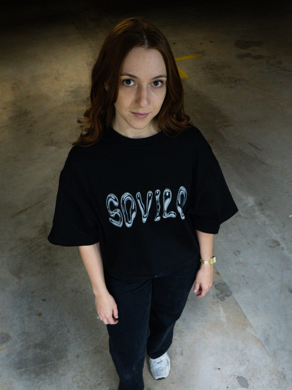 reflect shirt black