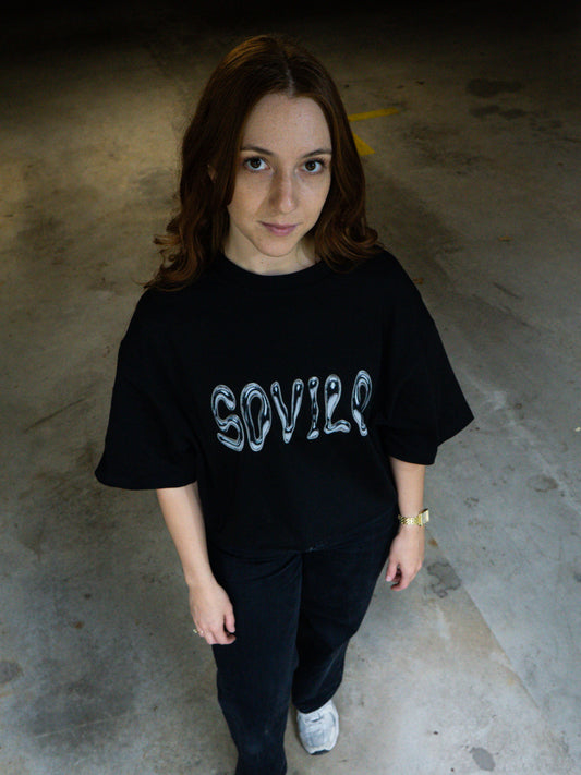 reflect shirt black