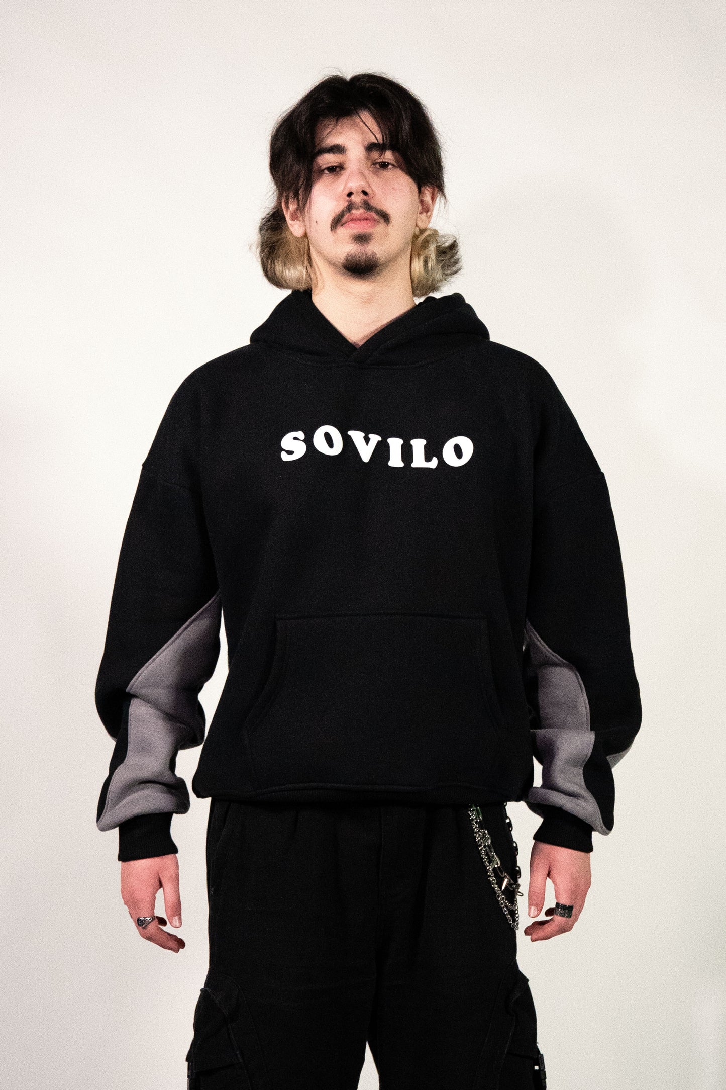 DAY ONE two-tone hoodie