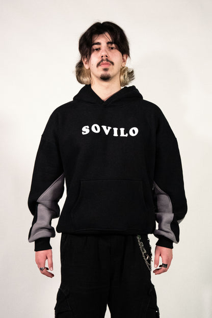 DAY ONE two-tone hoodie